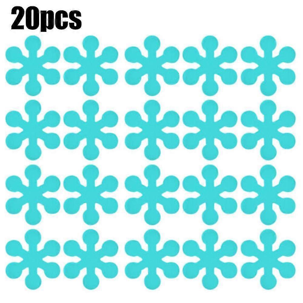 滑り止めバスルームステッカー 20枚 滑り止めシャワーディスク 浴槽シャワー用