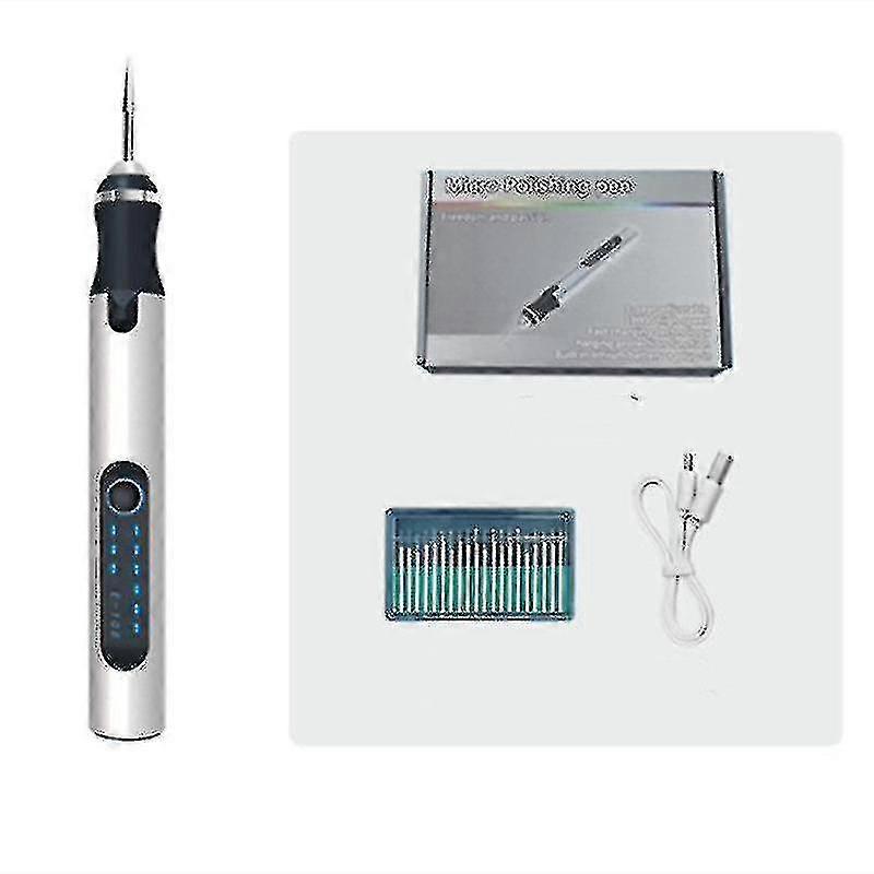 Mini Cordless Rotary Tool, Rotary Tool Kit Electric Small Sander (silver)