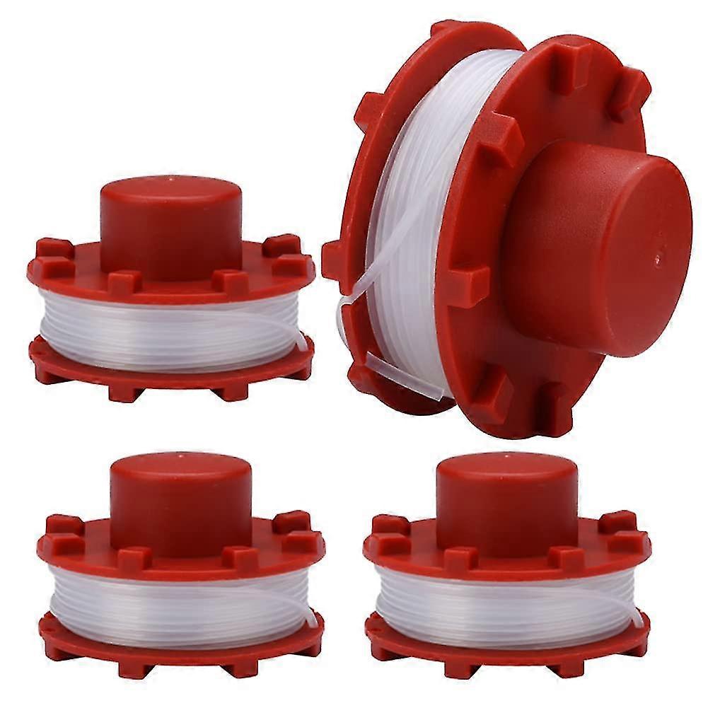 Line Spool For Einhell Ge-ct 36/30 Li E Solo Agillo 36/255 Bl Agillo 18/200 3405096 Trimmer Spare Parts (4 Pieces) -SJL