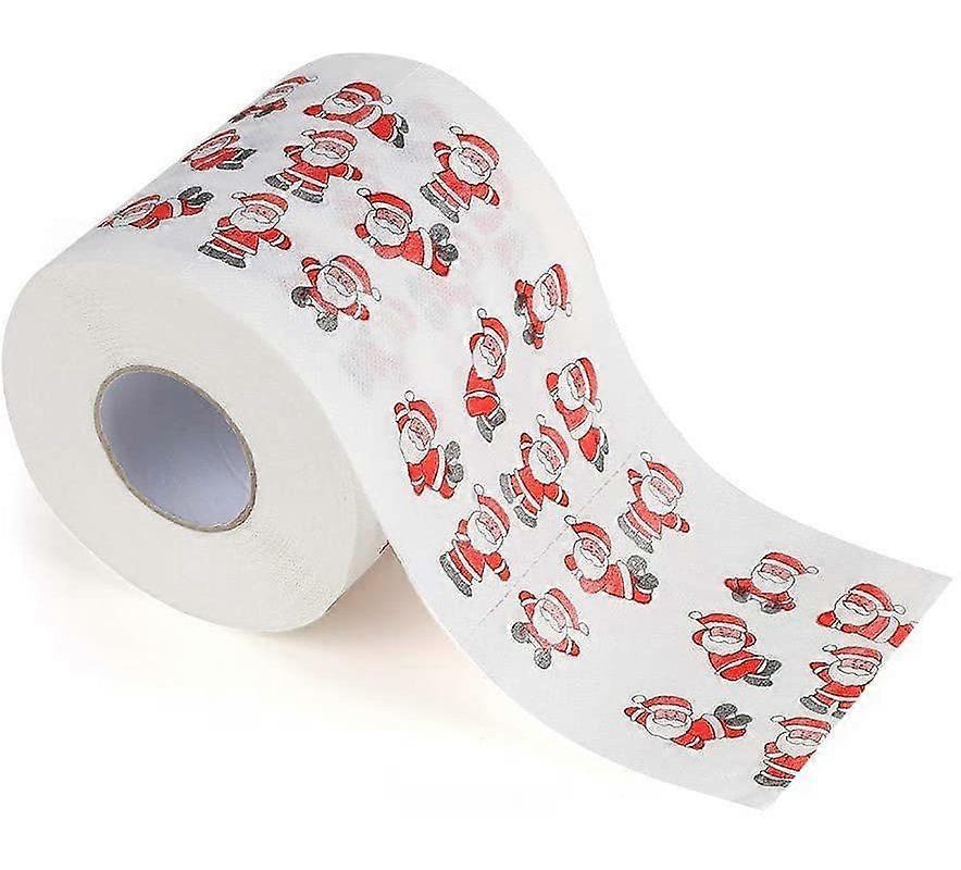 Toilet Paper Christmas Pattern Roll Paper 250 Sheets 2 Layers