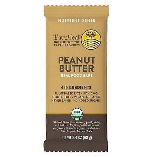 Eat To Heal Peanut Butter Bar ,68 Grams (Case Of 10)