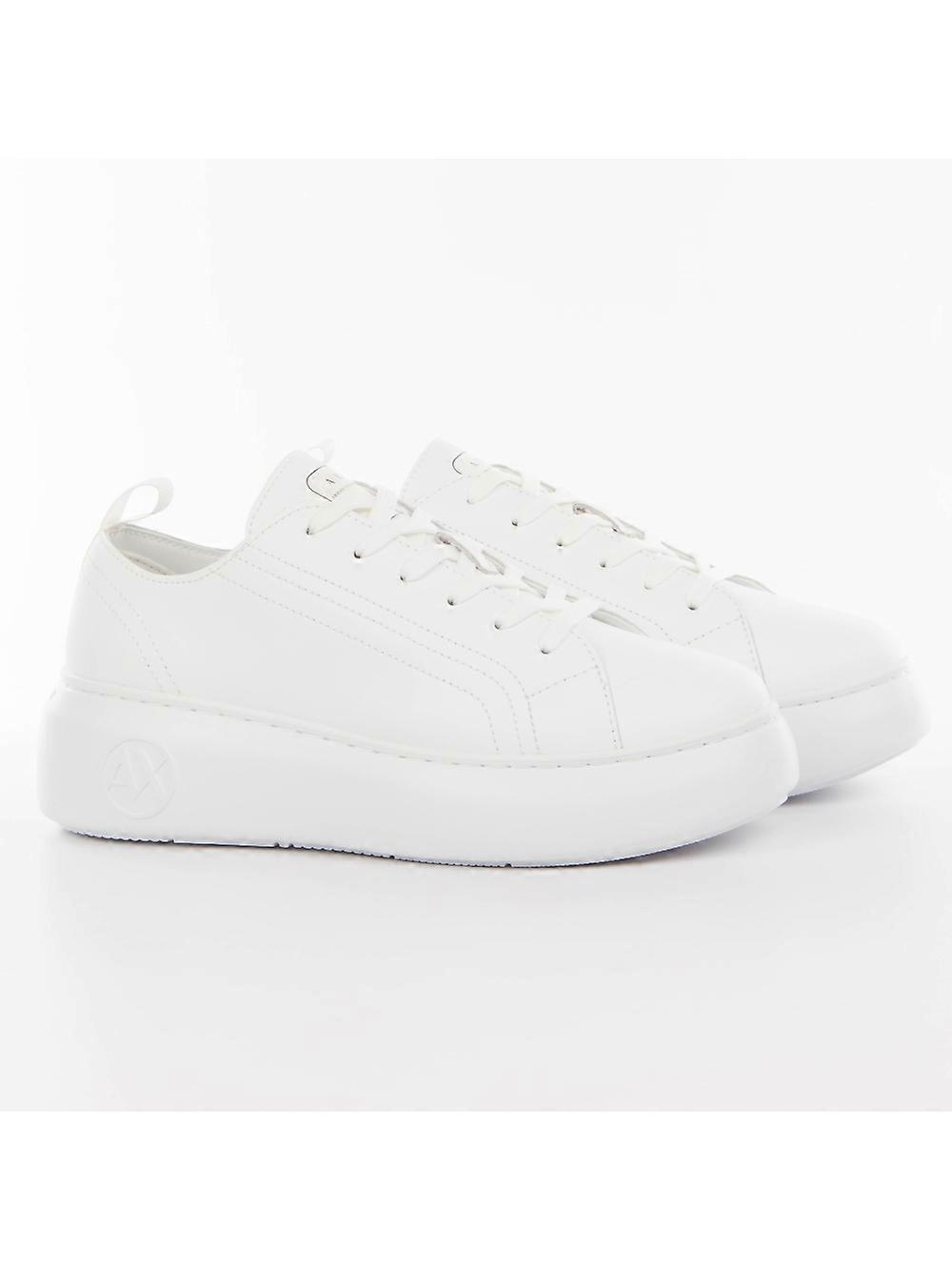 Armani Exchange eagle AX Women's Sneaker White