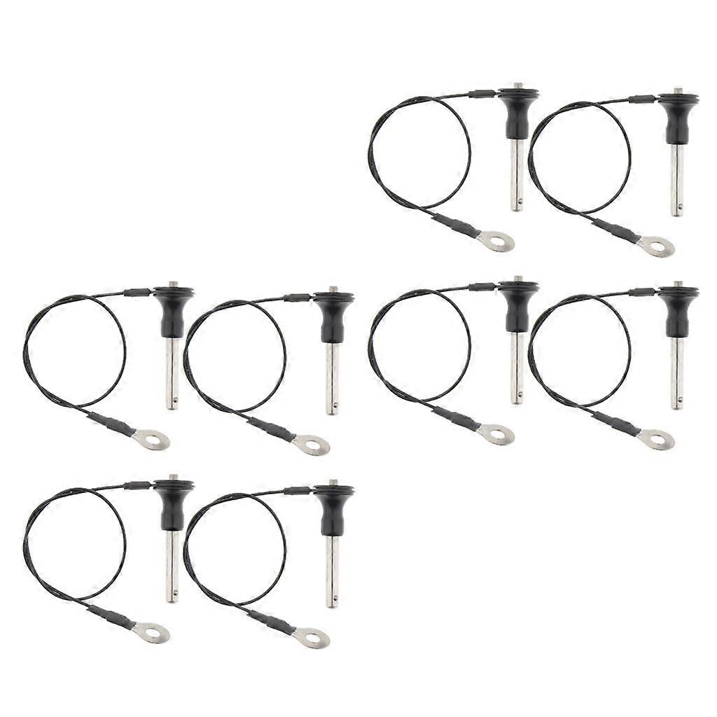 8x Metal Ball Lock Quick Release Pin Push Button Fine Finish 8mm-45mm