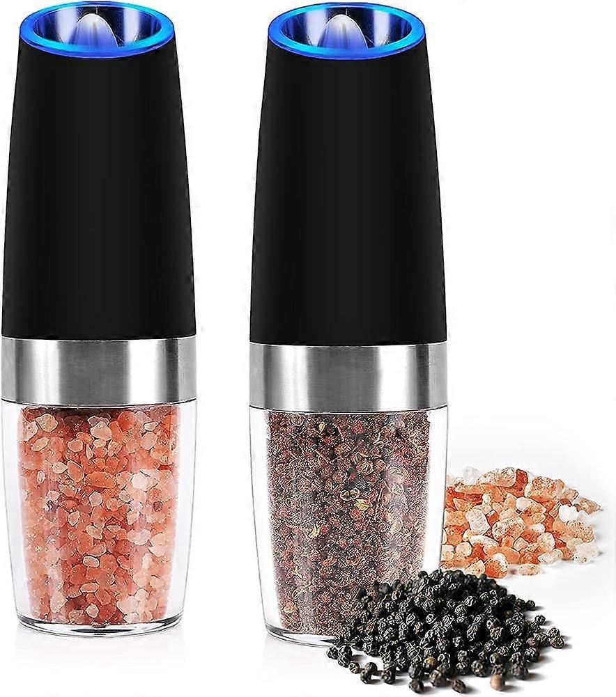 Electric Gravity Pepper Grinder Set, Salt & Pepper Grinder Set