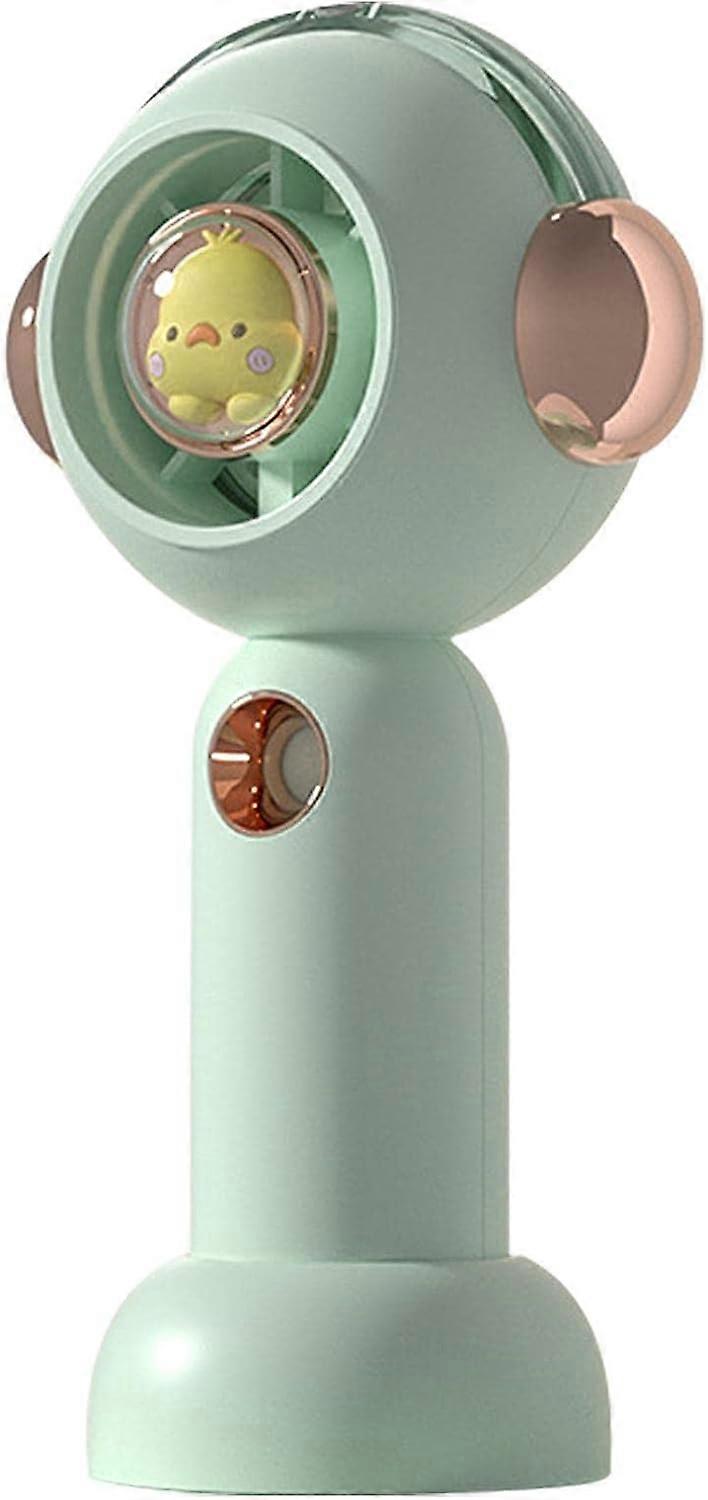 Handheld Misting Fan,Portable Fan Rechargeable,With Funnel Base Design,1pack