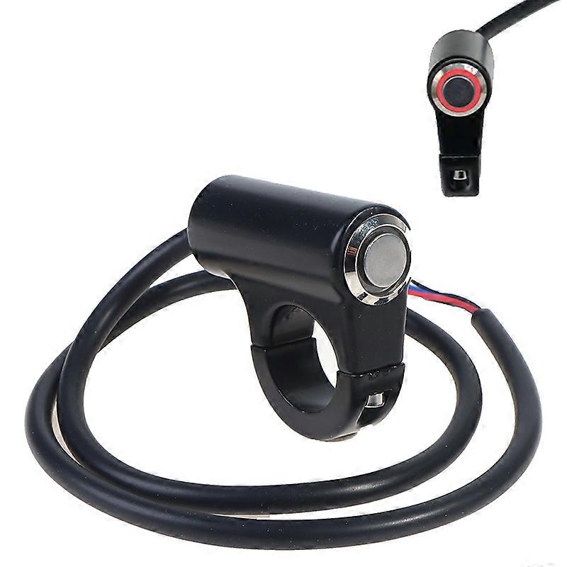 22MM 12V Aluminum Alloy Motorcycle Switch Handlebar Fog Light Motorbike Horn Push Turn Signal Button Waterproof Switches Start