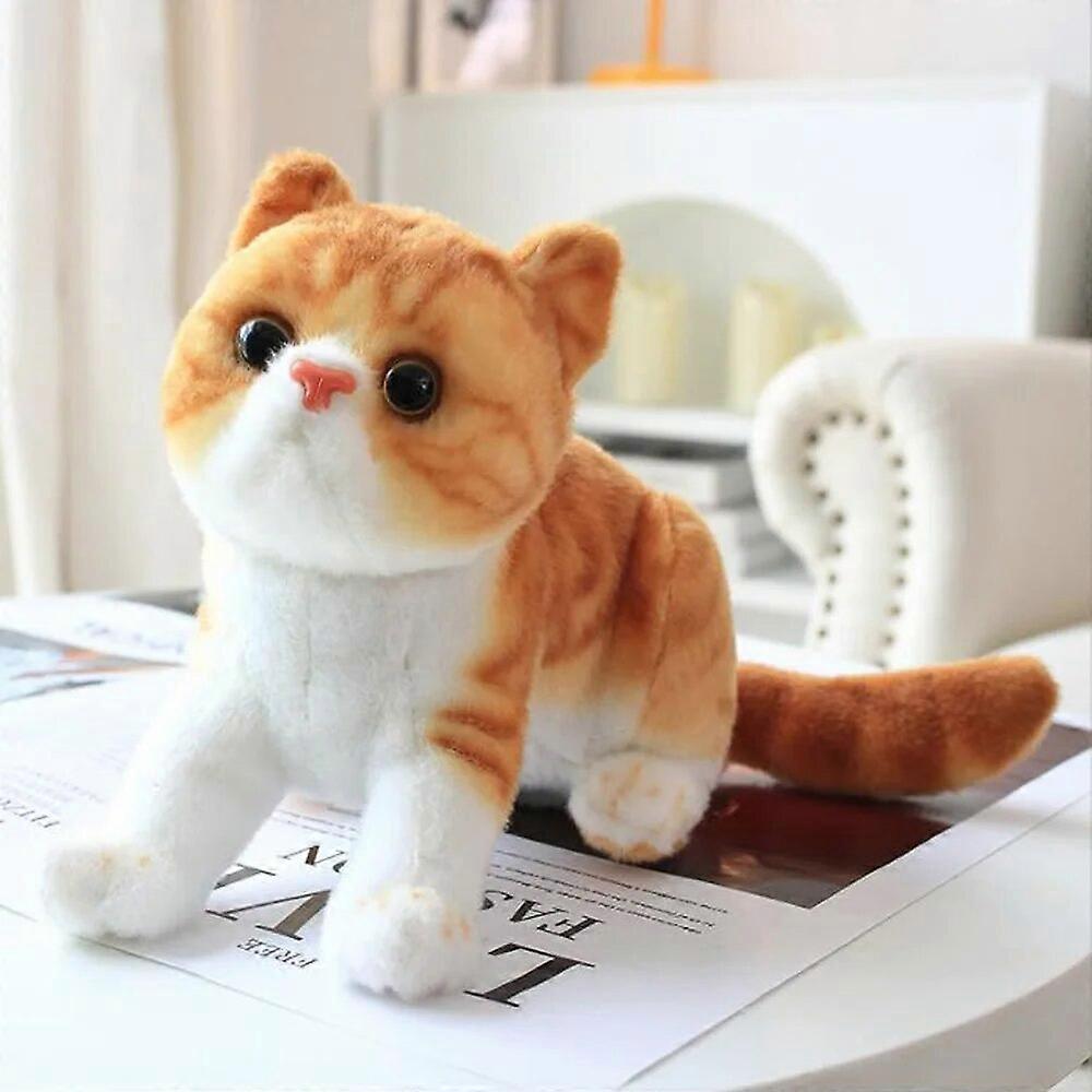 Cartoon Simulation Cat Stuffed Children Plush Toy