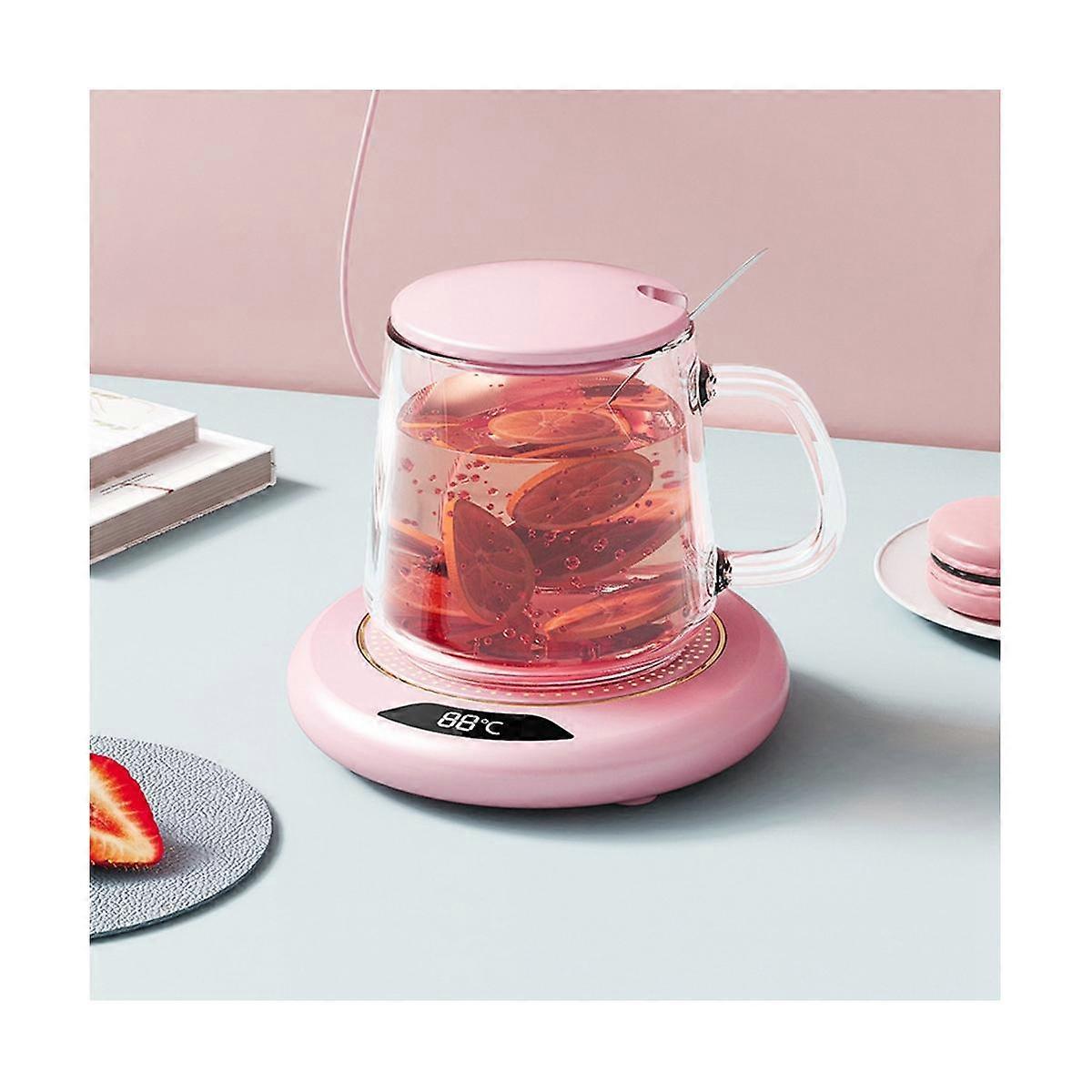 USB Heating Coaster Warm Heating Pad Constant 3Gear Digital Display Adjustment Touch Heater Coffee