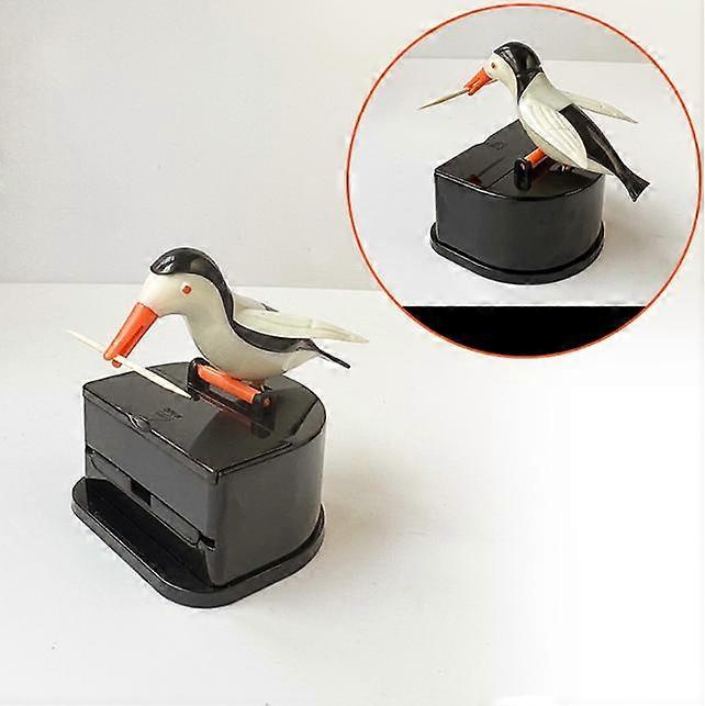 White Birds White Wings Little Bird Creative Push Toothpick Dispenser