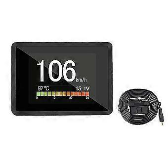 high quality For Car A203 Obd2 On-Board Computer Car Digital Computer Trip Display Speed Fuel Consumption Gauge Quj