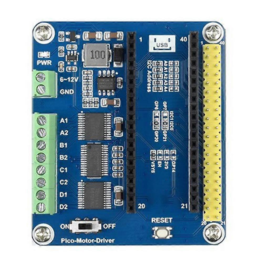 DC Motor Driver Module Breakout Shield Expander Expansion Board HAT 4-Channel