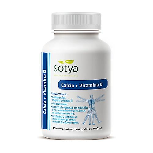 Calcium and Vitamin D3 100 tablets of 1g