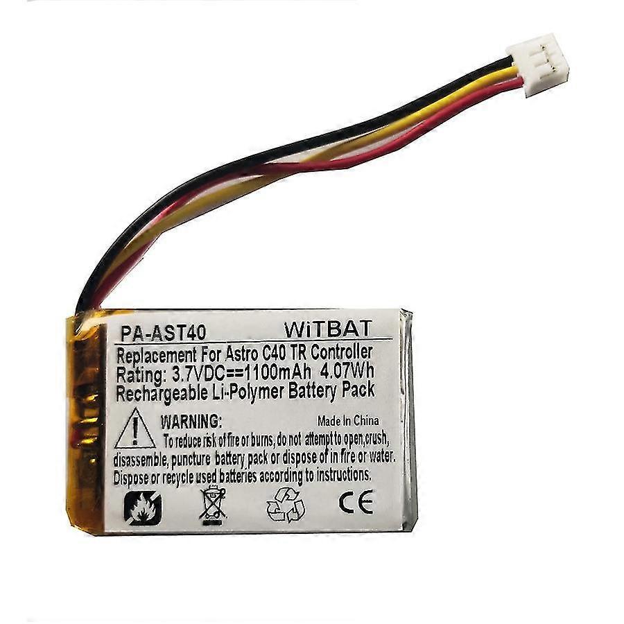 Unique Compatible With Astro C40 Tr Gamepad Battery