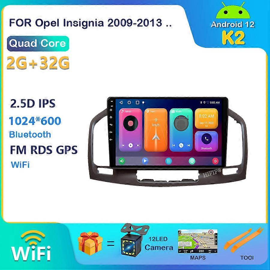 For Buick Regal For Opel Insignia 2009-2013 Android Car Radio Multimedia Video Player Stereo Navigation GPS No 2din DVD