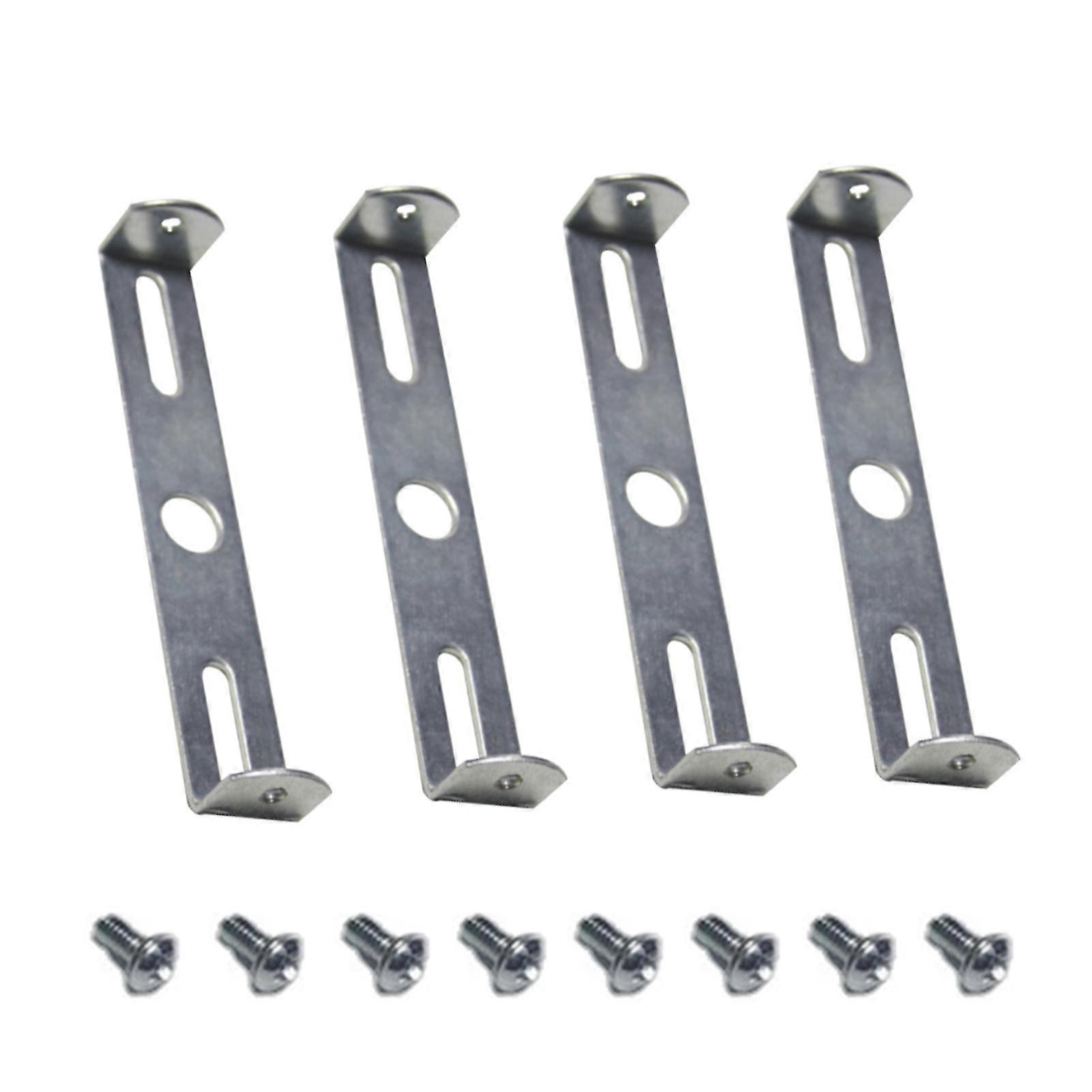 4pcs Ceiling Plate Bracket Tool Lighting Fixture Durable With Screws 105mm Cover