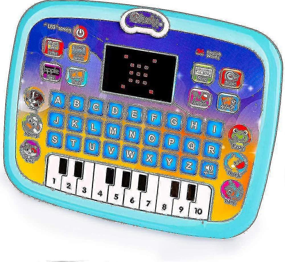 Educational Tablet Toy For Kids To Learn Music, Alphabet, Animals, Arithmetic