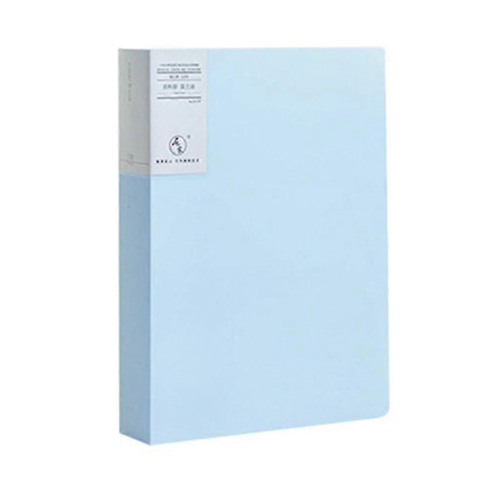 Document Holder Storage Bag 20/40/80/100 Pages Transparent Insert File Folder