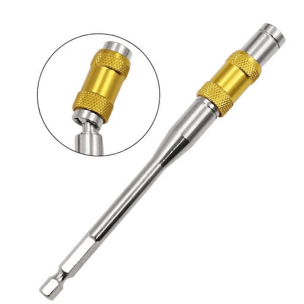 145mm Extended Hex Shank Bit Quick Release Self-locking Post for Screws Nuts
