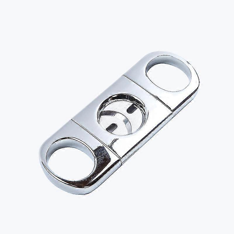 Rustfrit stål sølv farve cigar cutter