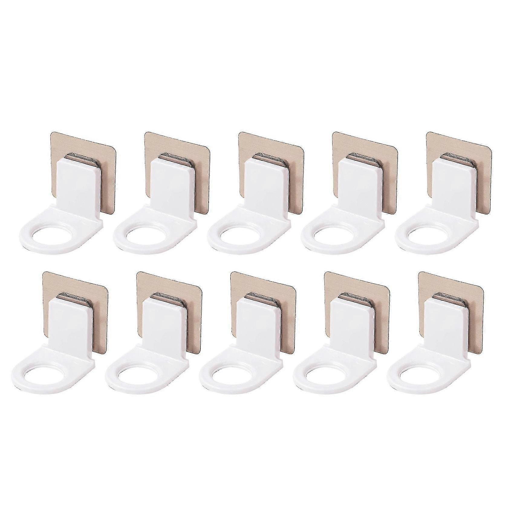 10 Pack Shampoo Body Wash Bottle Holder Wall Mounted Suction Cup