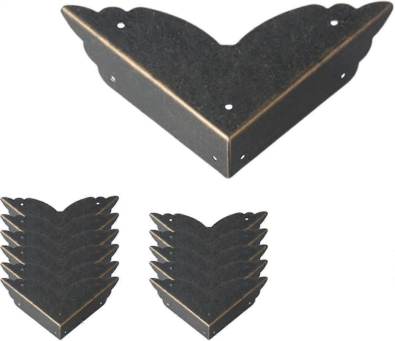 12pack Vintage Metal Corner Protectors