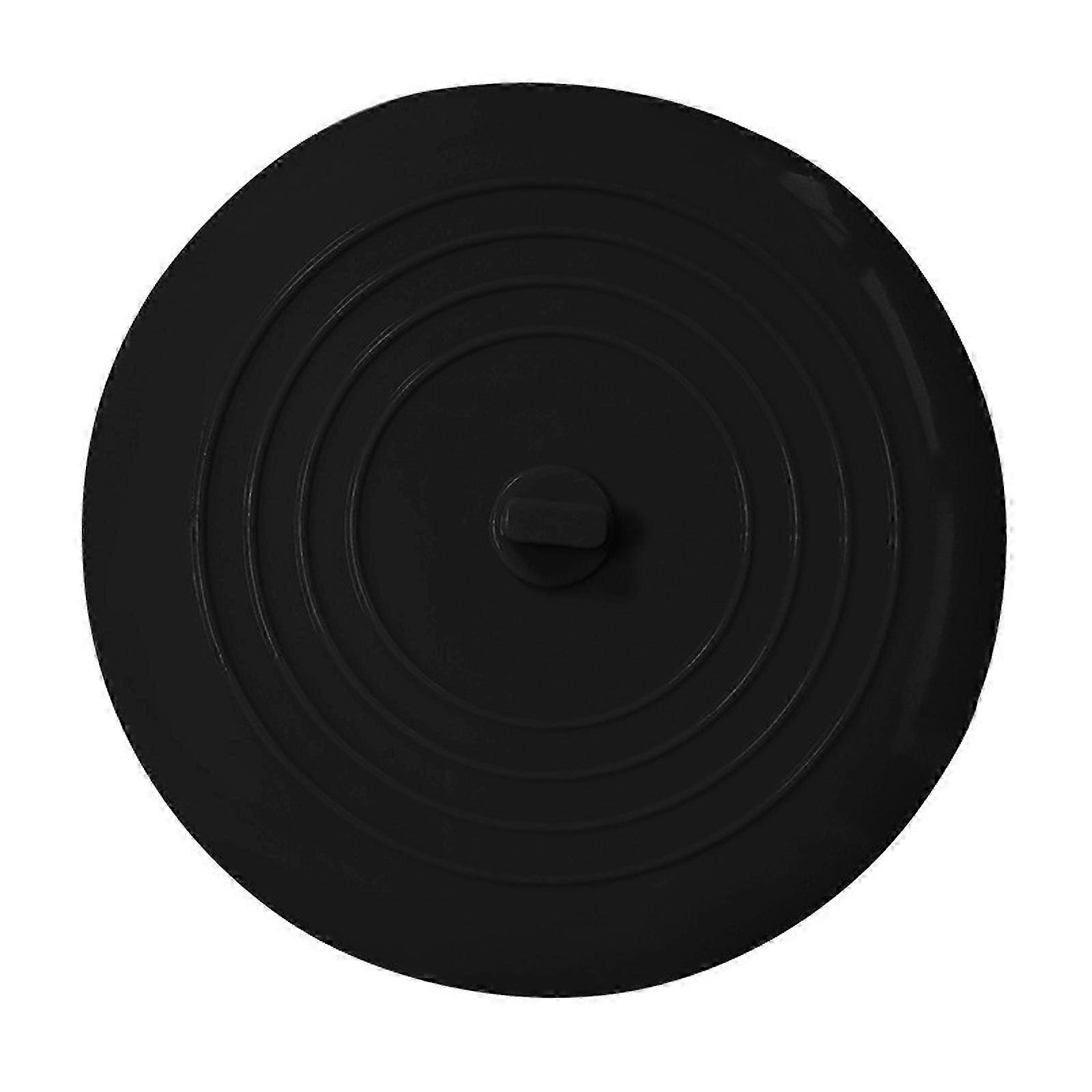 Kitchen Drain Plug Flat Suction Cup Cover Easy To Clean Silicone Practical Durable Creative Sink Plugs 3Pcs