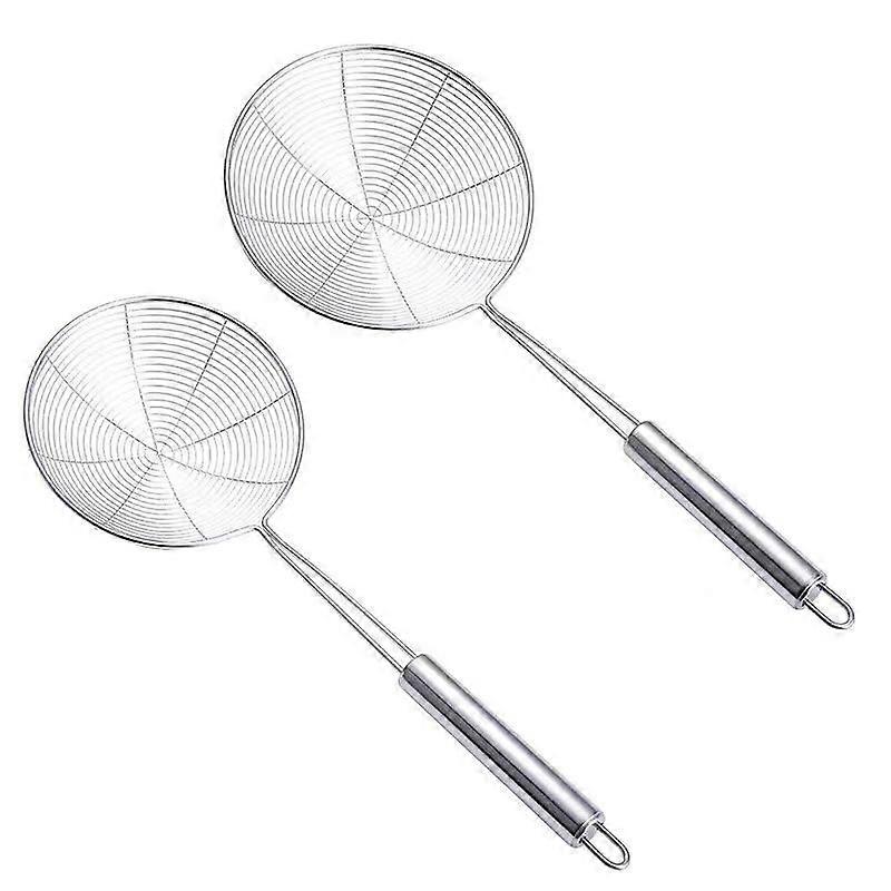 3-Piece Skimmer Basket Set for Frying, Noodle & Dumpling Draining