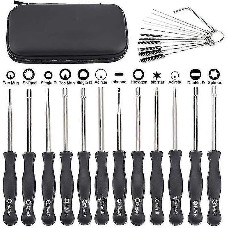 Pack-of-12 Carburetor Adjustment Tool Carburator Adjusting Kit For 2-cycle Small Trimmer Weedeater Chainsaw
