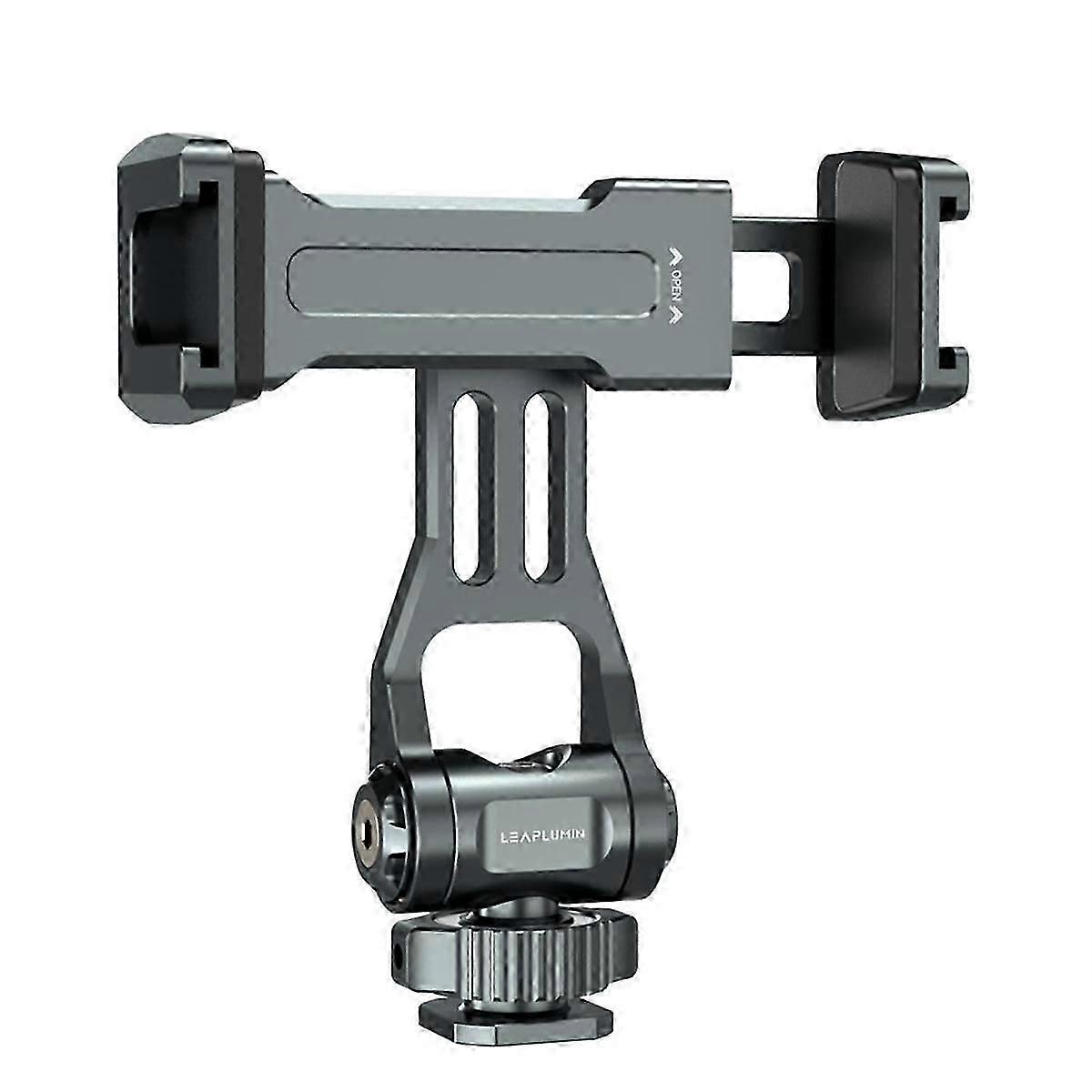 Camera Hot Shoe Phone Holder Monitor Tripod Adapter With Dual Cold Shoe For Dslr Camera Mic Fill Light B