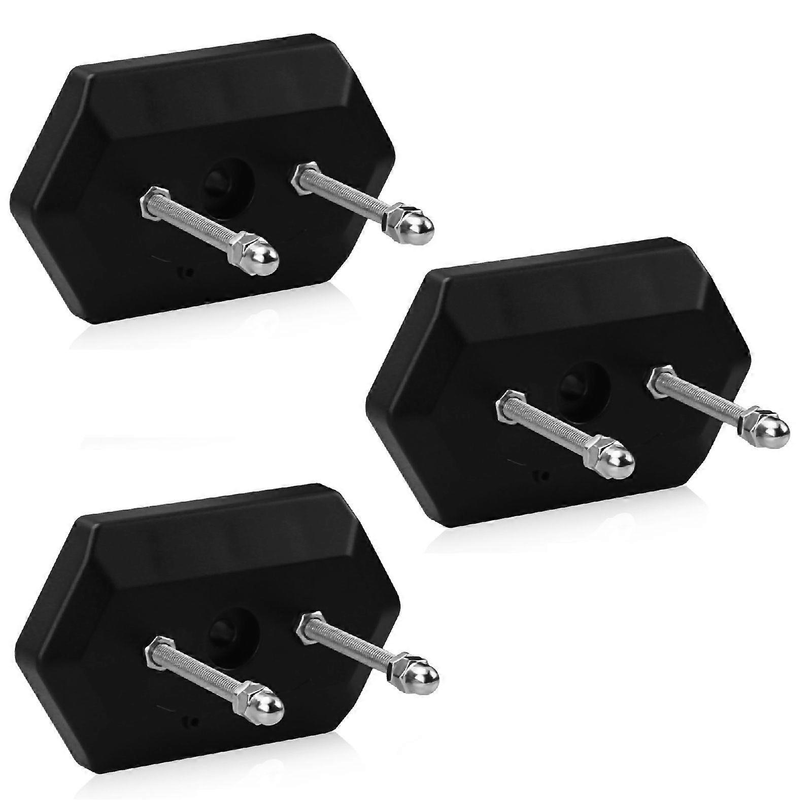 3-pack skateboard display rack skateboard hanger quick install for skateboards