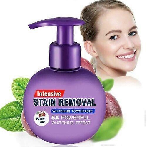 Whitening Toothpaste Baking Soda Refreshing Press Type Fruit Toothpaste