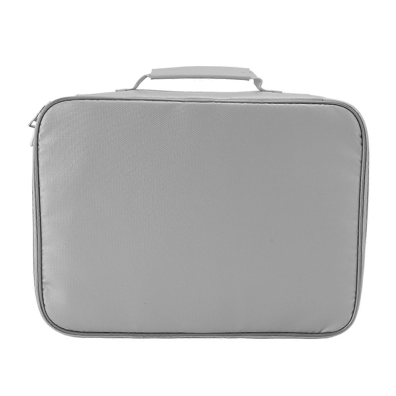 Fireproof Document Bag Portable Waterproof Office Important Document Storage Organizer Bag for File 