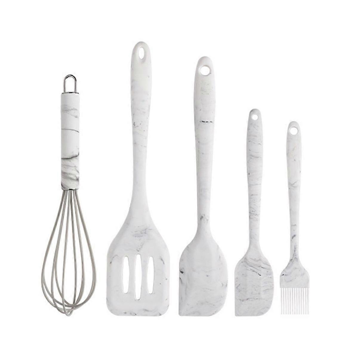 Silicone Kitchen Utensils for Cooking - 5 Pieces