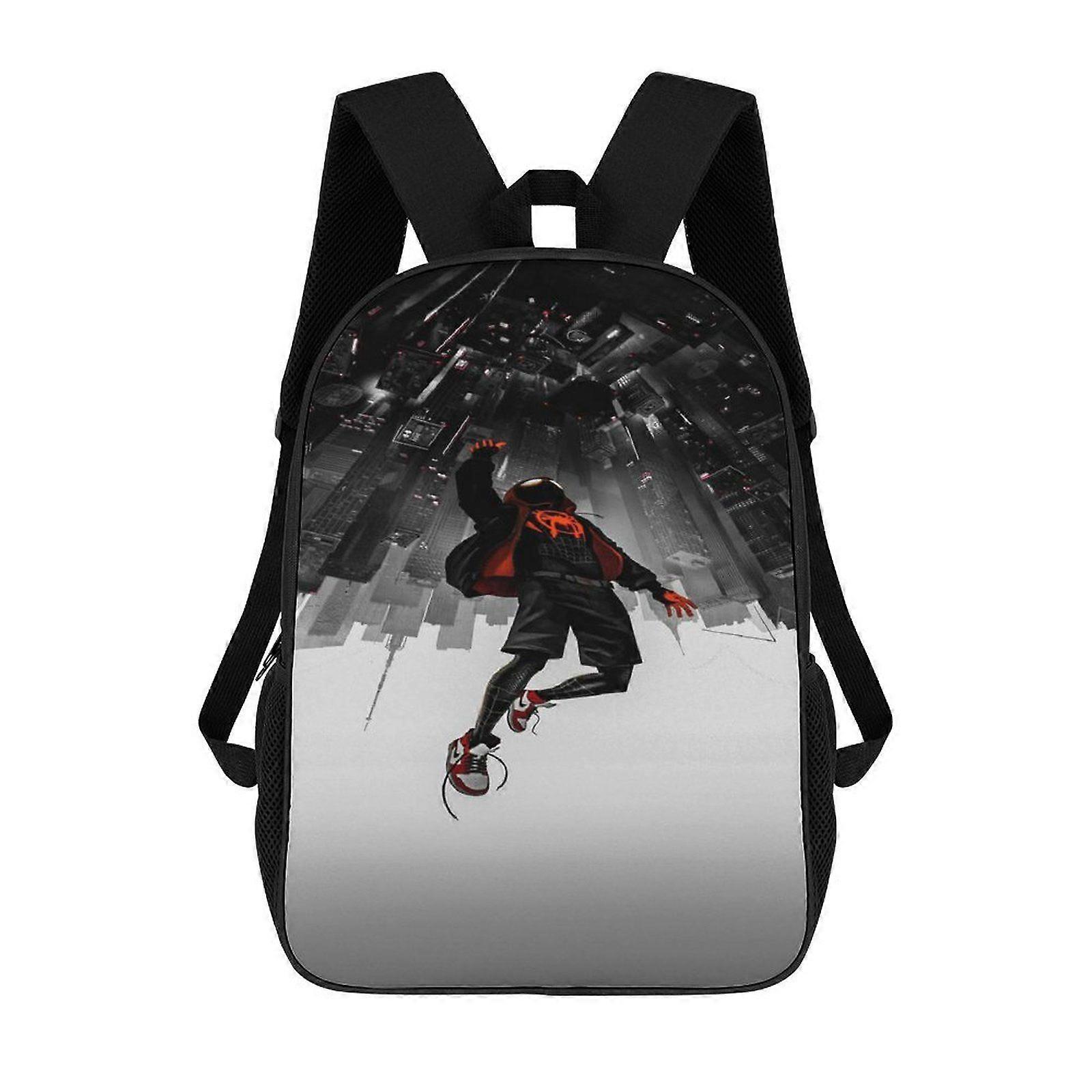 i2339 Miles Morales Backpack Shoulders DaypackBag Work Travel Classic Unisex Backpack kli2339
