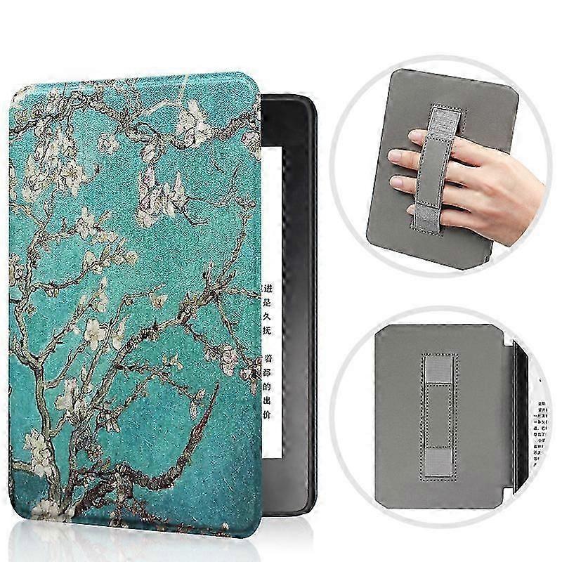Θήκη για Kindle Paperwhite 6 ιντσών 2012,2013,2015,2016 Έκδοση, Wake Sleep_l28 Paperwhite 10ης γενιάς 2018 003 Blossom
