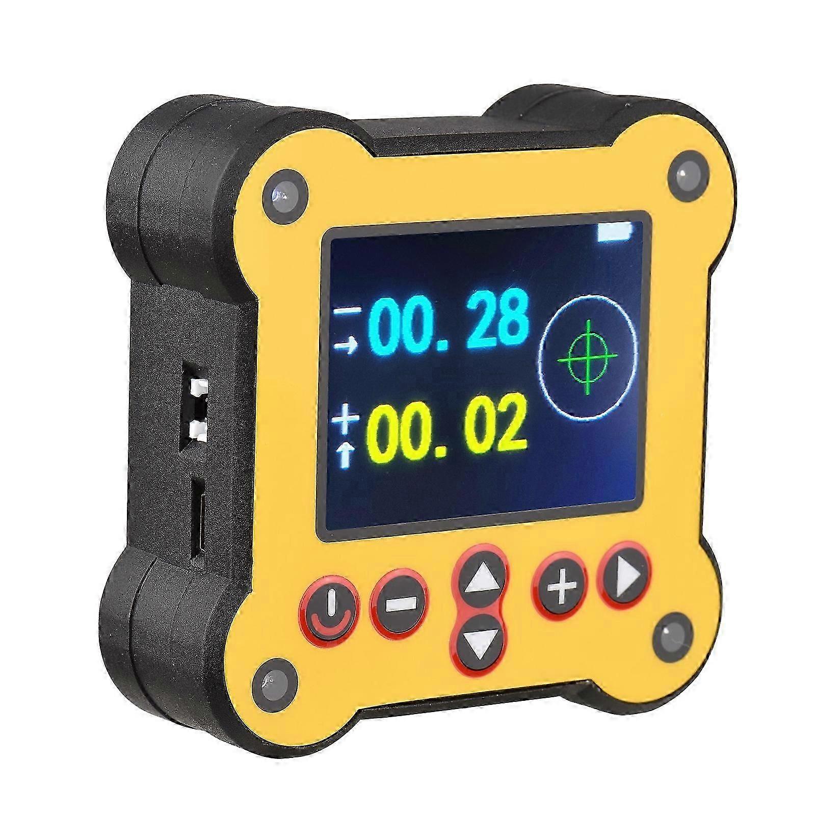 Dual Axis Digital Protractor Inclinometer Magnetic 0.02 Accuracy Angle Finder Level Box with Output Control Interface Electrical Levelling Instrument