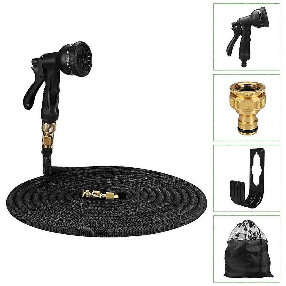 NAKA Tubo Da Giardino In Carbonio 4 Strati 10m - Flessibile E Resistente 1/2 Pollice, 10 Bar, Antigelo