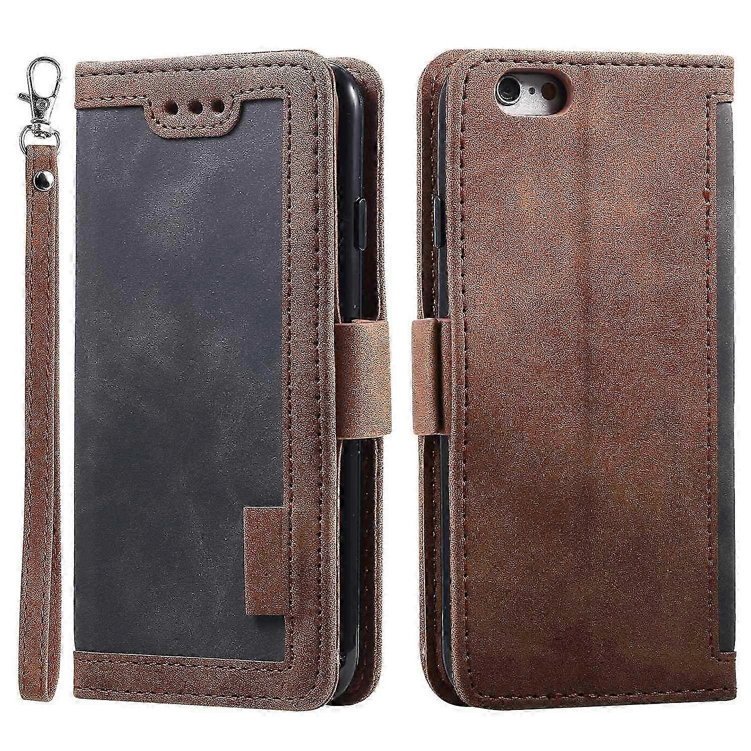 Compatible with iPhone 16e Case RFID Blocking Wallet Stand Leather Phone Cover