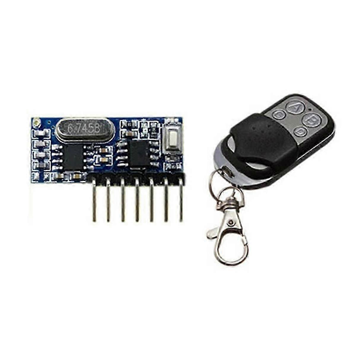 RX480E-4CH Wireless Receiving Decoding Module RF433MHz Four-Way Decoding Remote Control Transmitter_Special Gift
