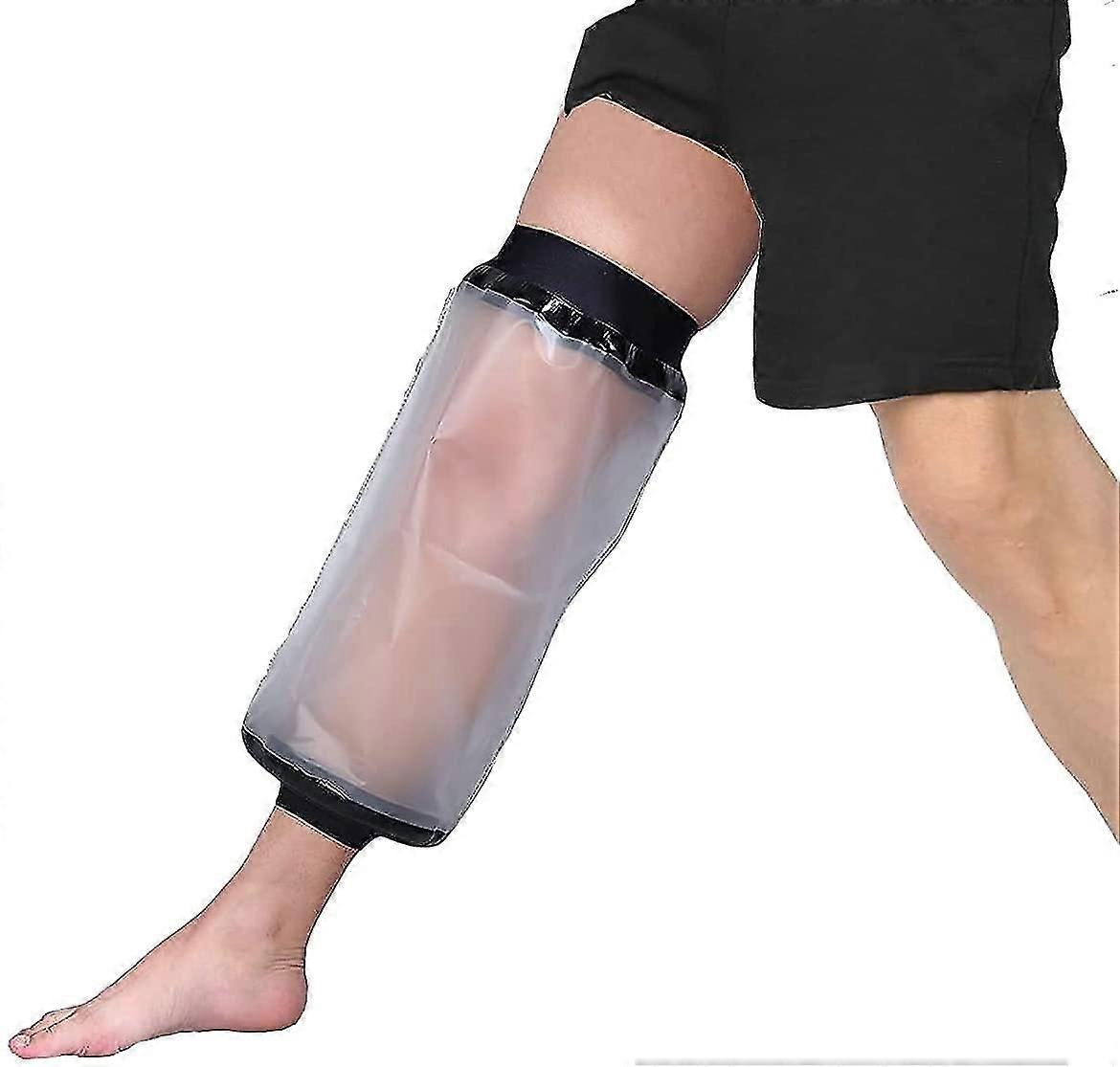 ماء الركبة يلقي غطاء للاستحمام، واقيات للماء يلقي وخلع الملابس الغطاء، مريحة ختم مانع للماء للحفاظ على الجروح، ضمادة جافة