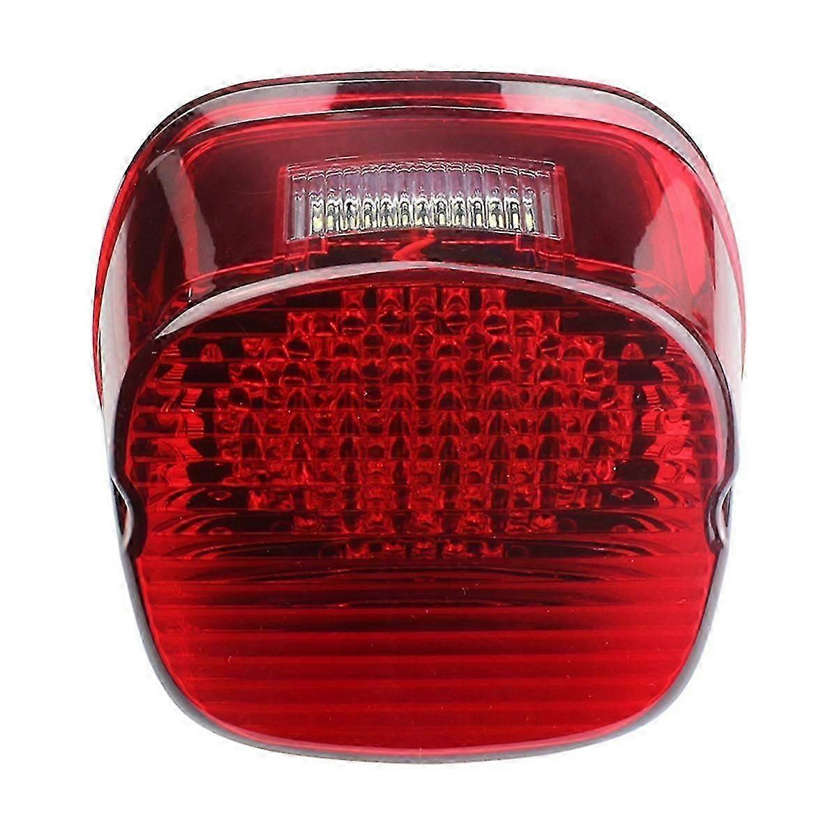1 Pcs Motorcycle Modified Red Rear Tail Light LED Brake Light for Motorcycles with Strong Penetrating Power js