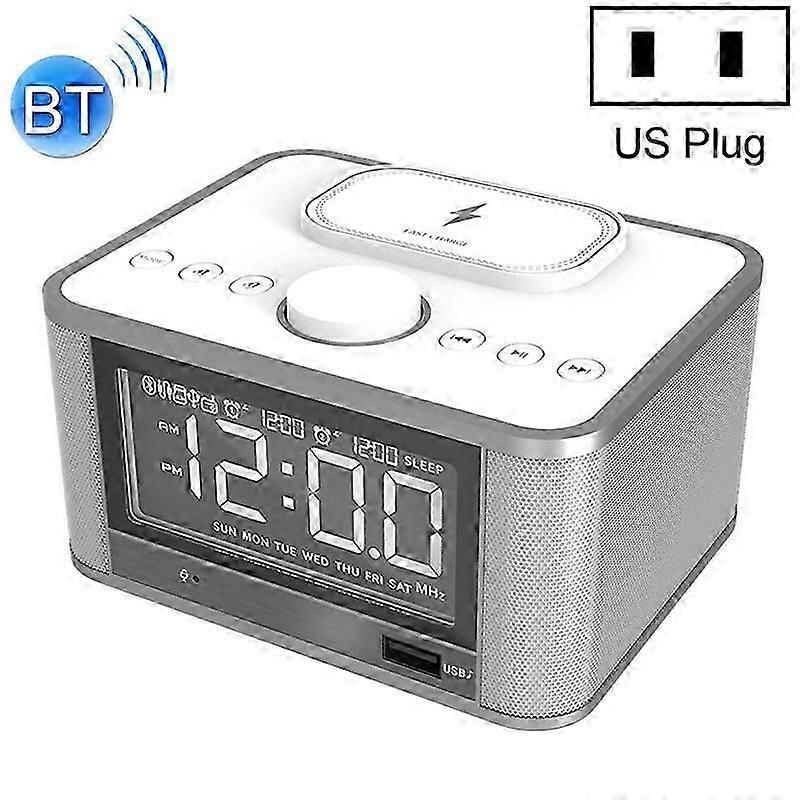 Wireless Charging Clock Bluetooth Audio