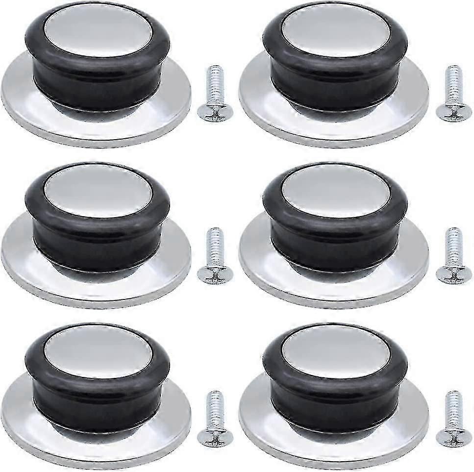 6 Pieces Heat Resistant Pot Lid Knob Replacement Handle For Cookware