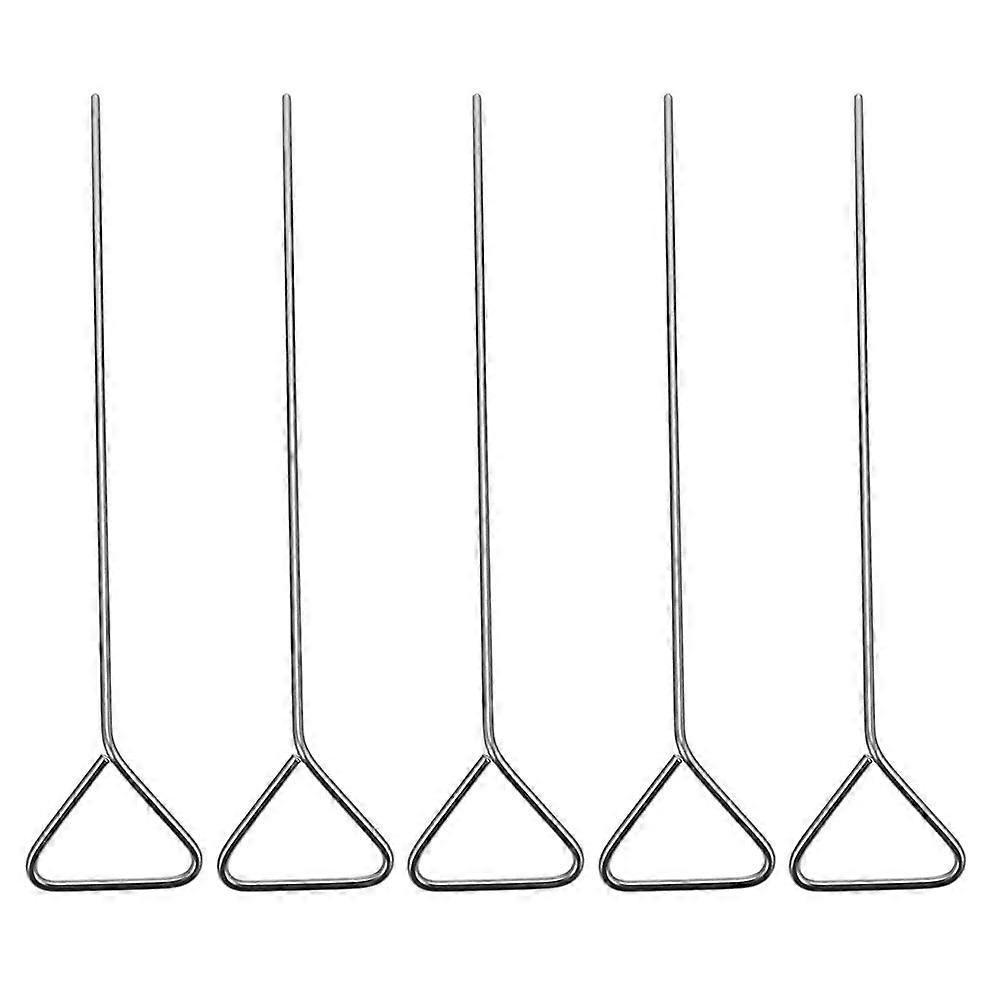 5pcs Stainless Steel Cell Sterile Spreaders Practical Laboratory Tool Accessories