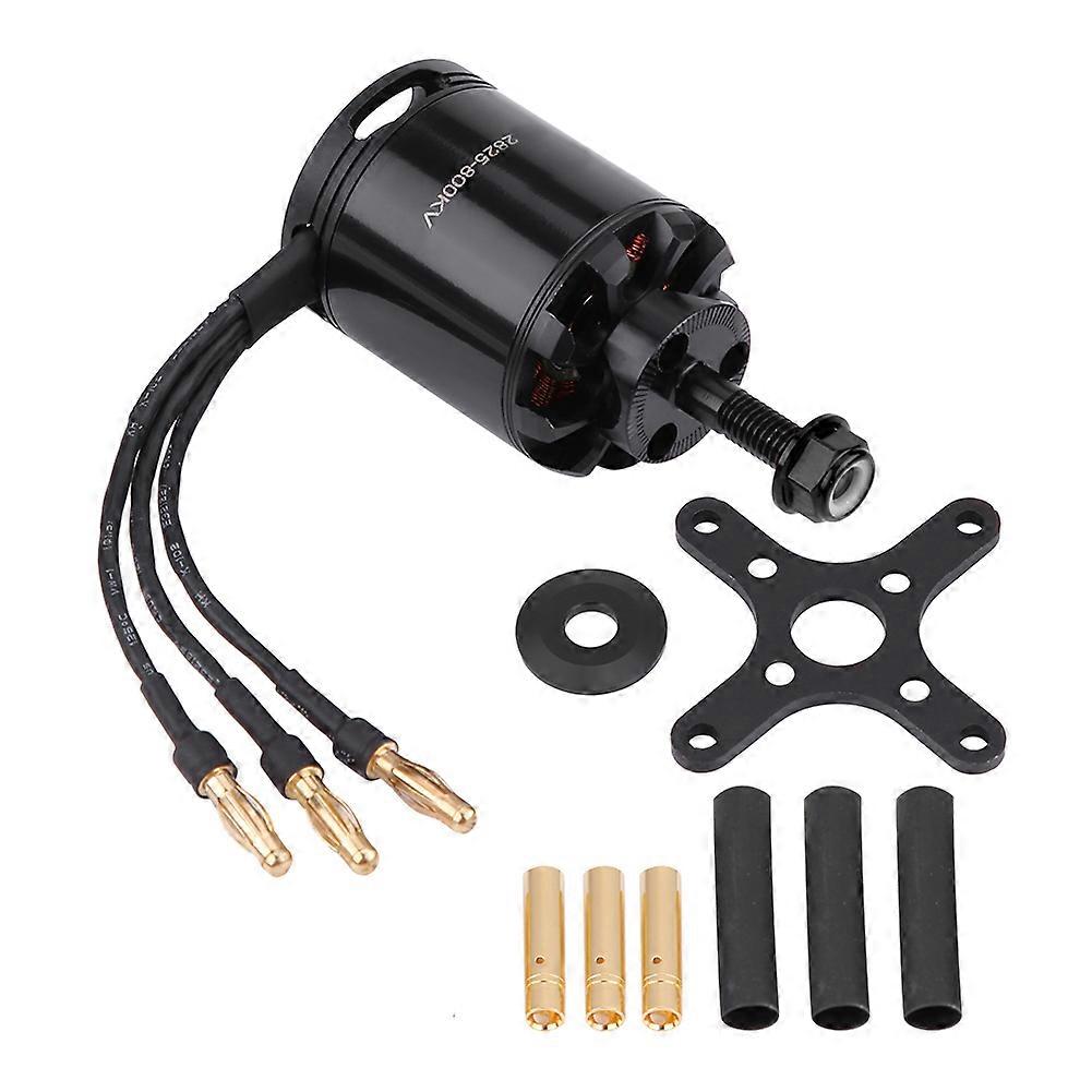 Model Accessory QA2825 2820-800KV Brushless Motor for Fixed wing RC Airplane (800KV CCW)