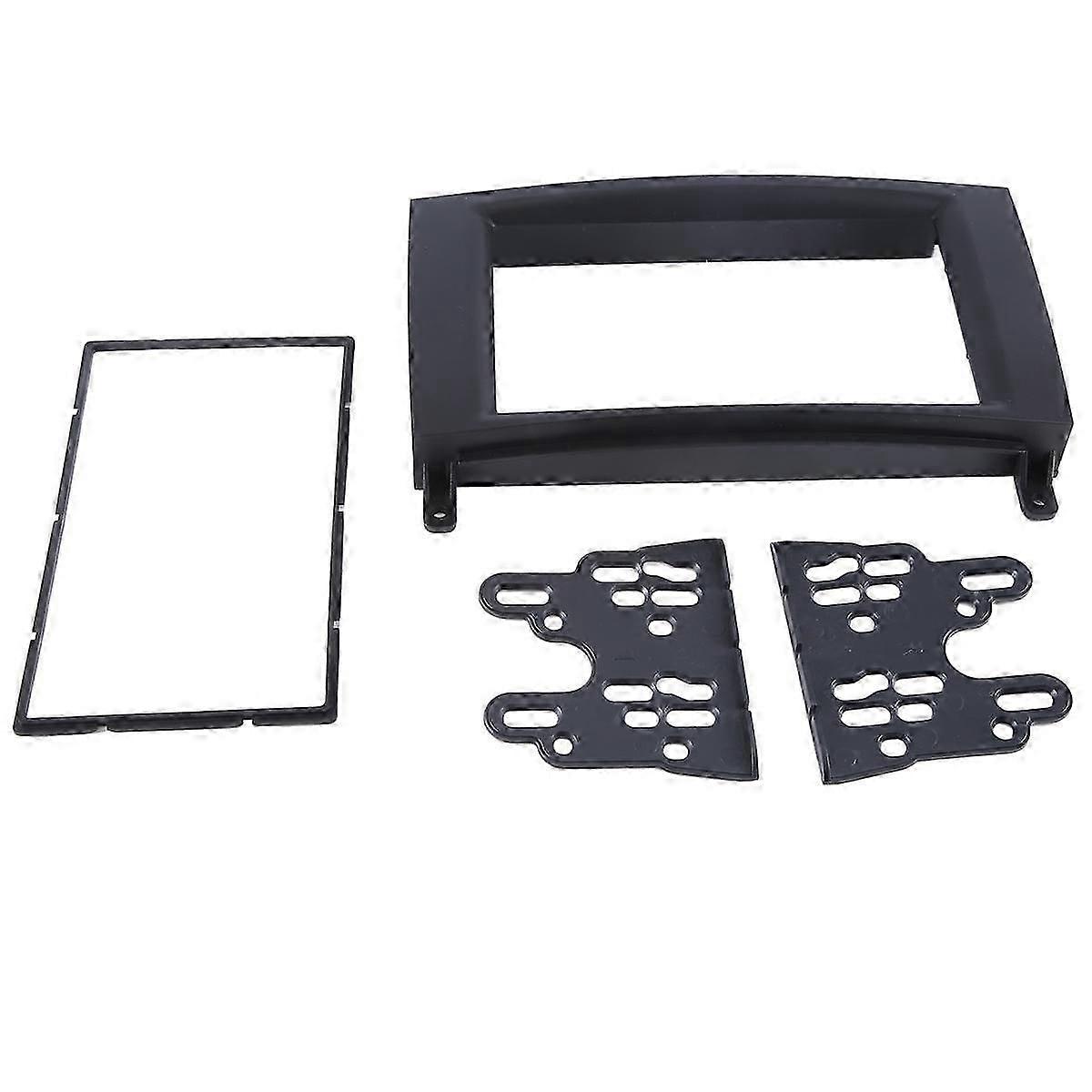 Exquisite 2 Din Radio Fascia for W169 W245 W639 W906 Sprinter B160 B170 B200 Audio Stereo Panel Mounting Dash Trim Frame