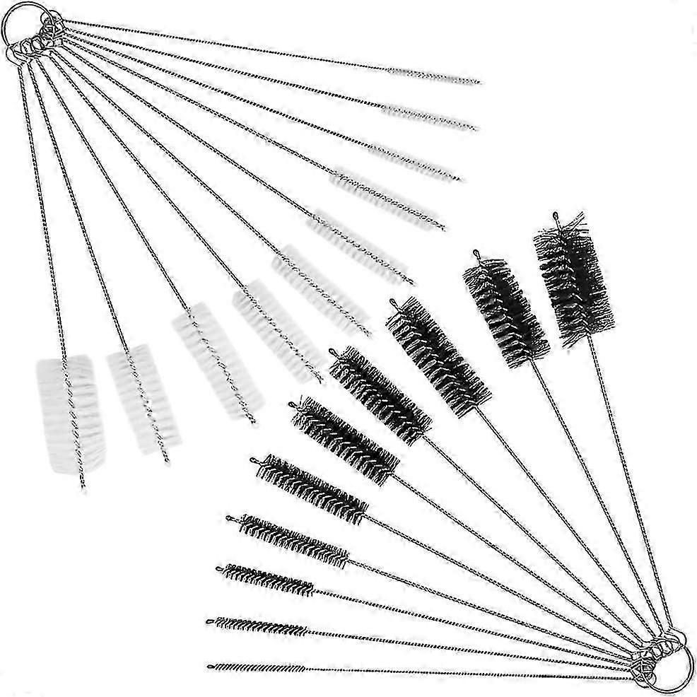 Nailonpullo, olkipullon puhdistusharjasarja 2 kpl