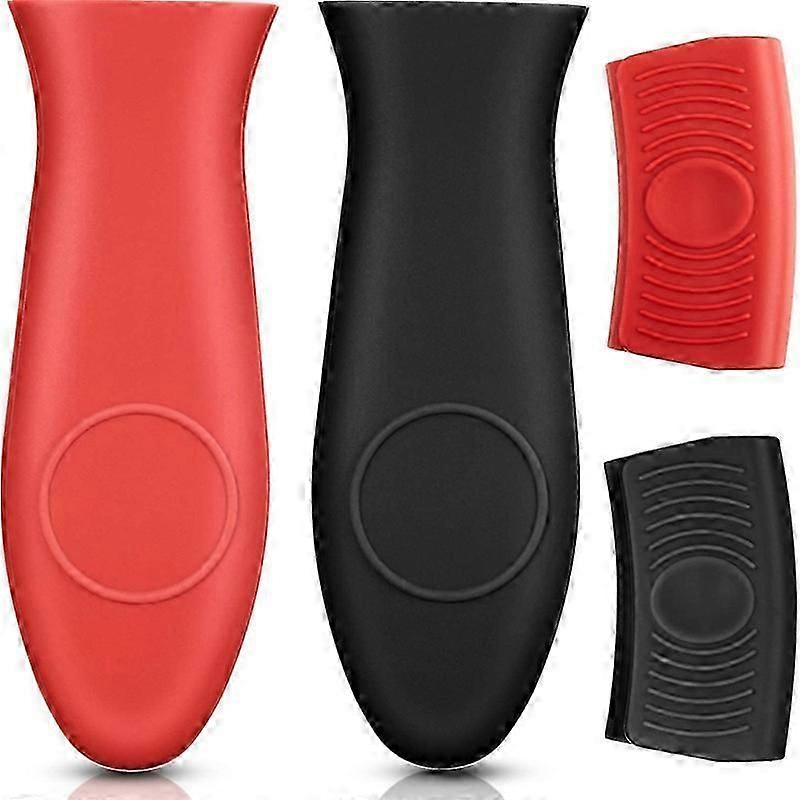 Silicone Hot Handle Holder and Assist Handle Holder Cast Iron Skillet Handle Cover Cast Iron Silico