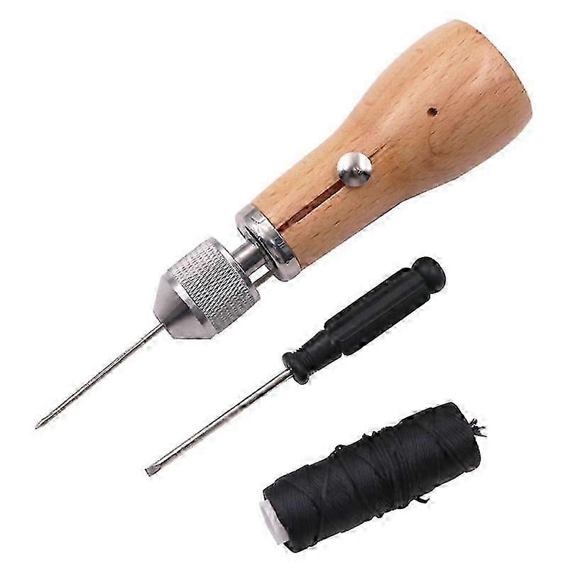 DIY Hand Suture Tool Case Bag Wax Thread Canvas Taper Needle