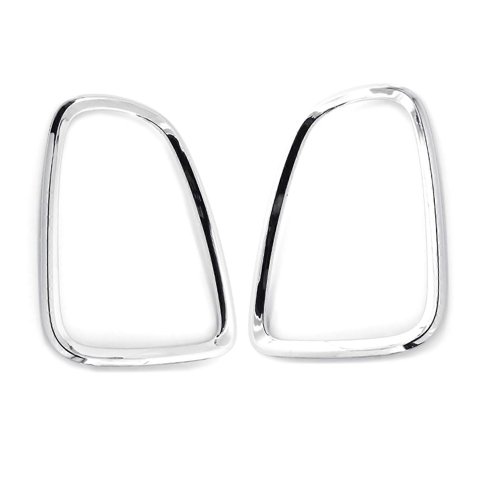 Headlight Front Head Rear Lamp Light Frame Cover Taillight Frame Shell-Trim Cap for MINI R56 R57 R58 R59 R60 51132752243 Plating